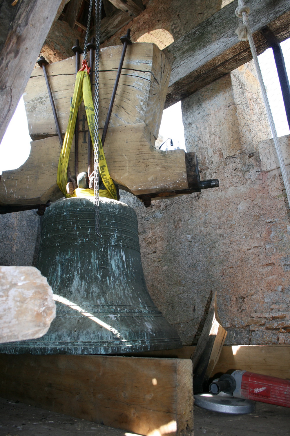 Restauration de la cloche n&deg;1